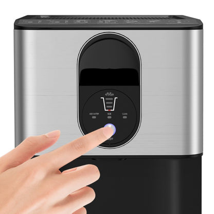 Self Dispensing Nugget Ice Maker Countertop with Soft Chewable Pellet Ice Cubes