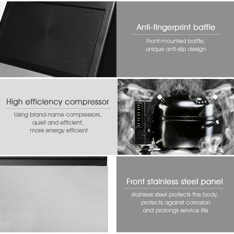 Portable Built-In Stainless Steel Commercial Ice Maker