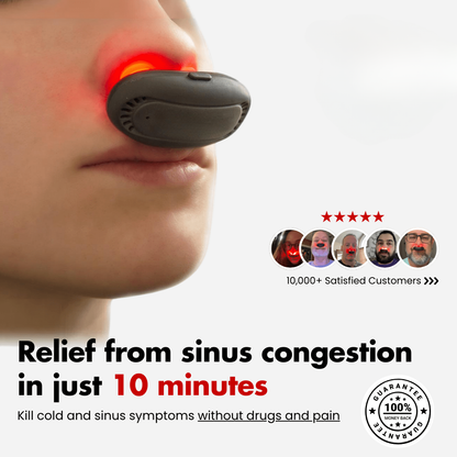 Infrared Nasal Device For Sinus and Allergy Relief | Powered by Advanced Red Light Therapy
