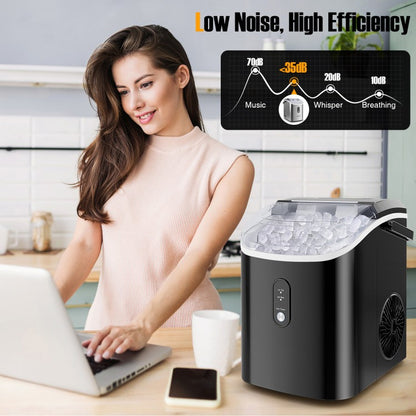 Nugget Countertop Ice Maker with Soft Chewable Pellet Ice