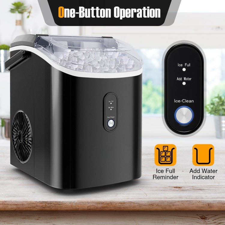Nugget Countertop Ice Maker with Soft Chewable Pellet Ice