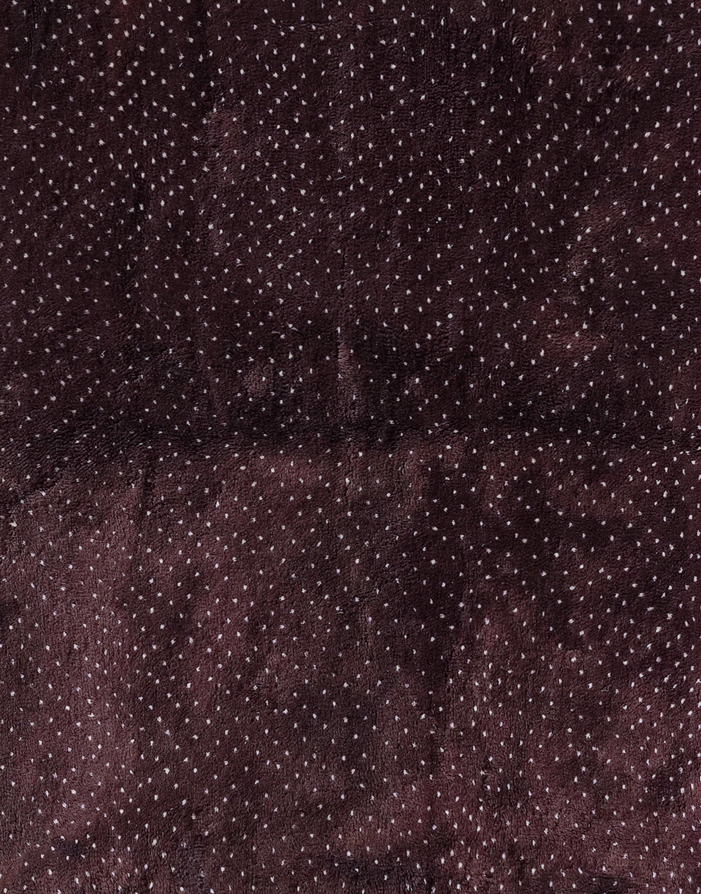 Brown Dotted Moroccan rug, Beni ourain handmade area rug, Mrirt wool Boho rug, Living room Boujaad Berber Carpet, Teppich, Tapis berbère.