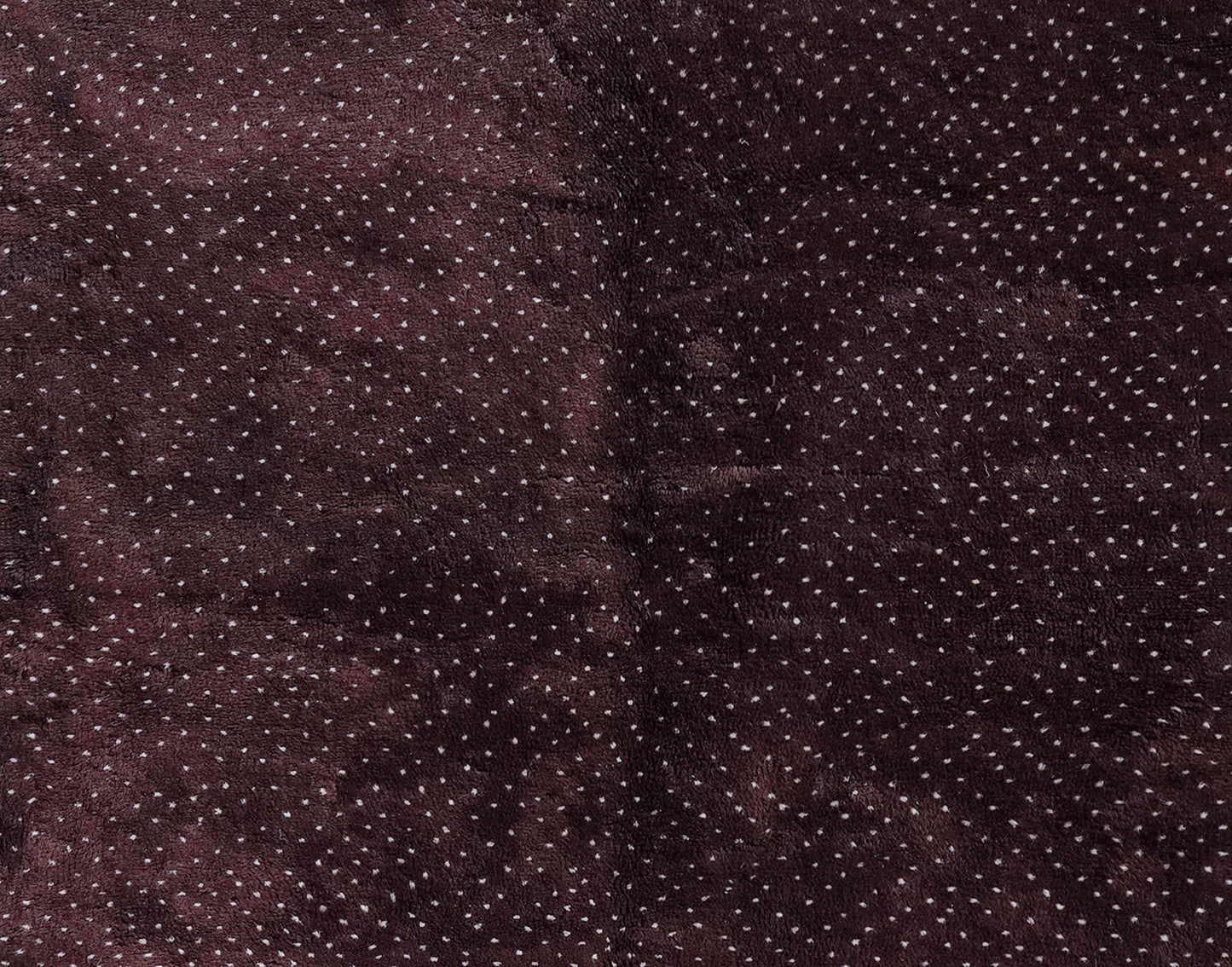 Brown Dotted Moroccan rug, Beni ourain handmade area rug, Mrirt wool Boho rug, Living room Boujaad Berber Carpet, Teppich, Tapis berbère.